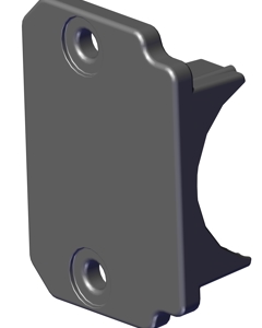 Covering plate f/frame MVT-10/17M